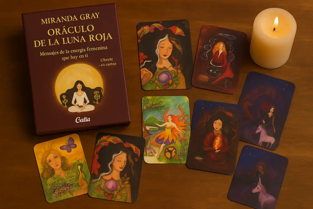 Oráculo de la Luna Roja - Arte